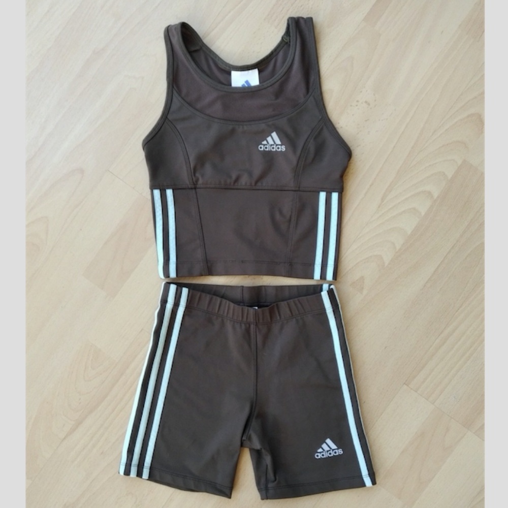Adidas Sportswear Bra and Shorts Set